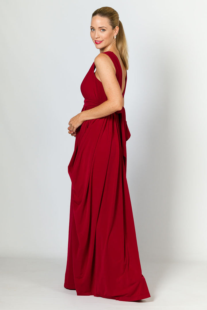 Aphrodite Maxi Dress - Sangria