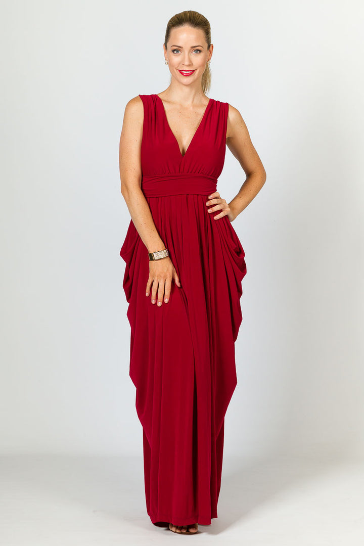 Aphrodite Maxi Dress - Sangria