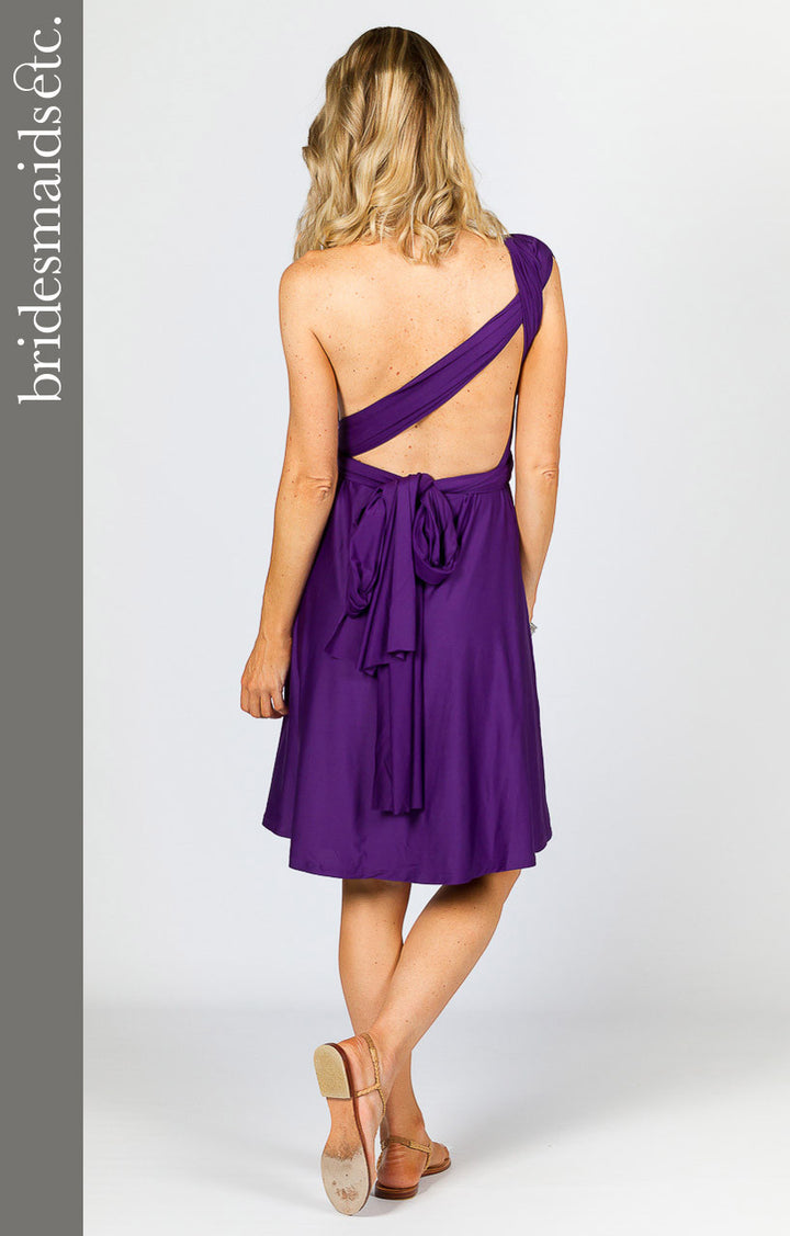 Bridesmaids Etc. Multi Way Wrap Midi - Purple
