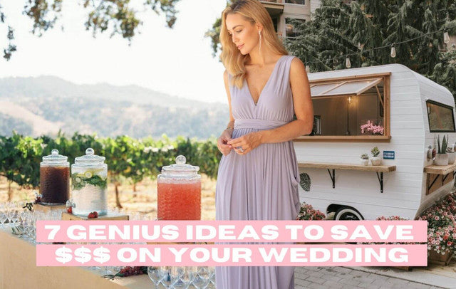 7 Genius Ideas To Save Money On Your Wedding