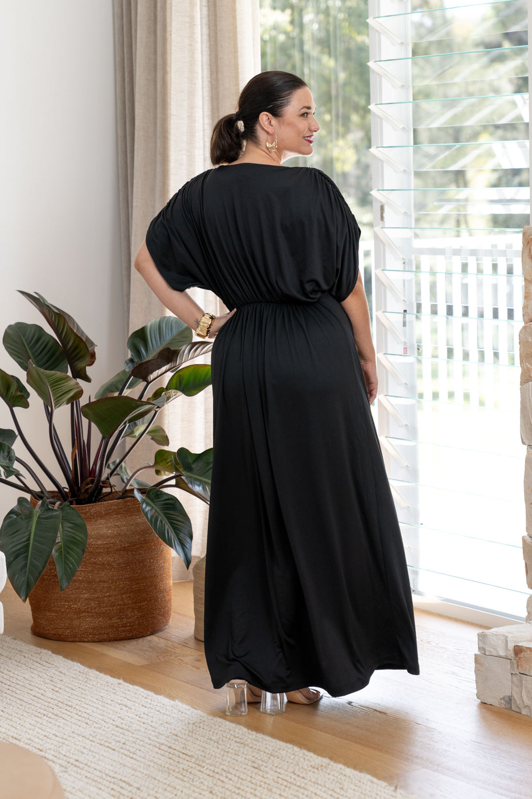 Elsa Maxi Dress - Black