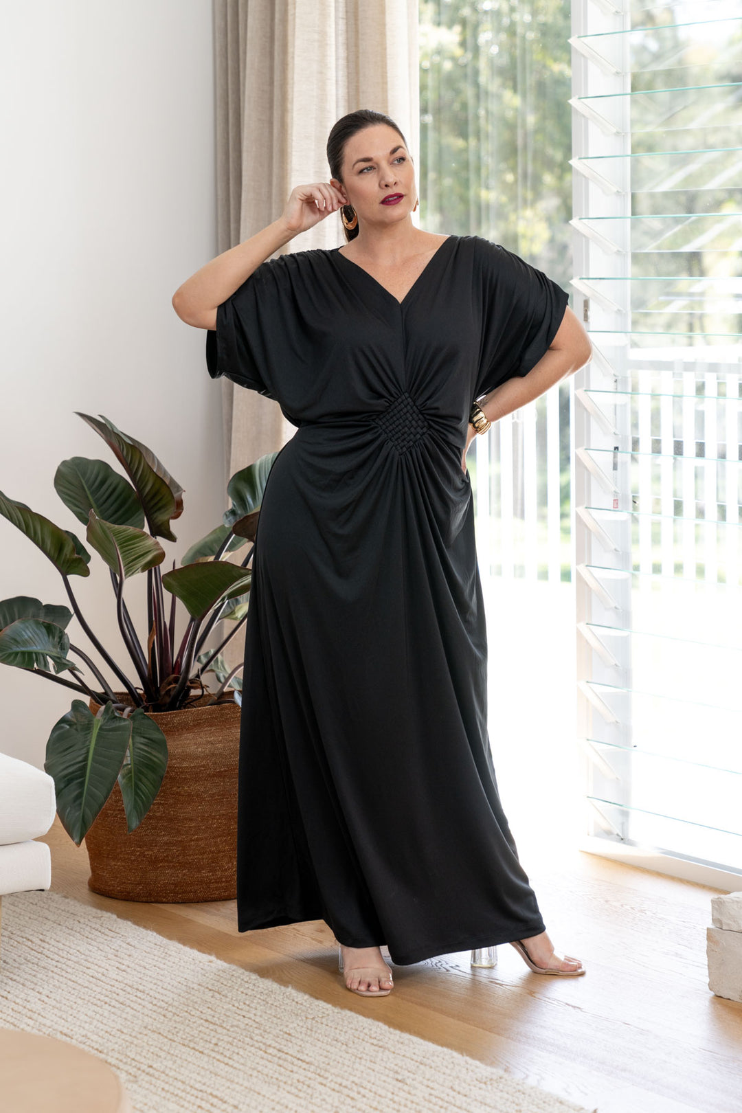 Elsa Maxi Dress - Black