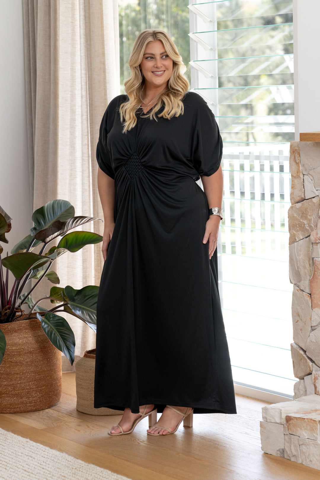 Elsa Maxi Dress - Black