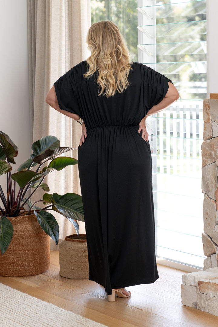 Elsa Maxi Dress - Black