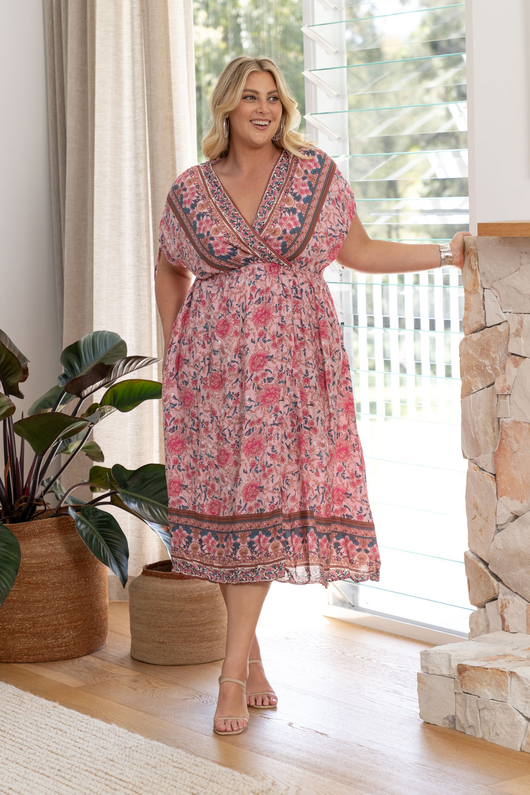 Juniper Maxi Dress - Pink