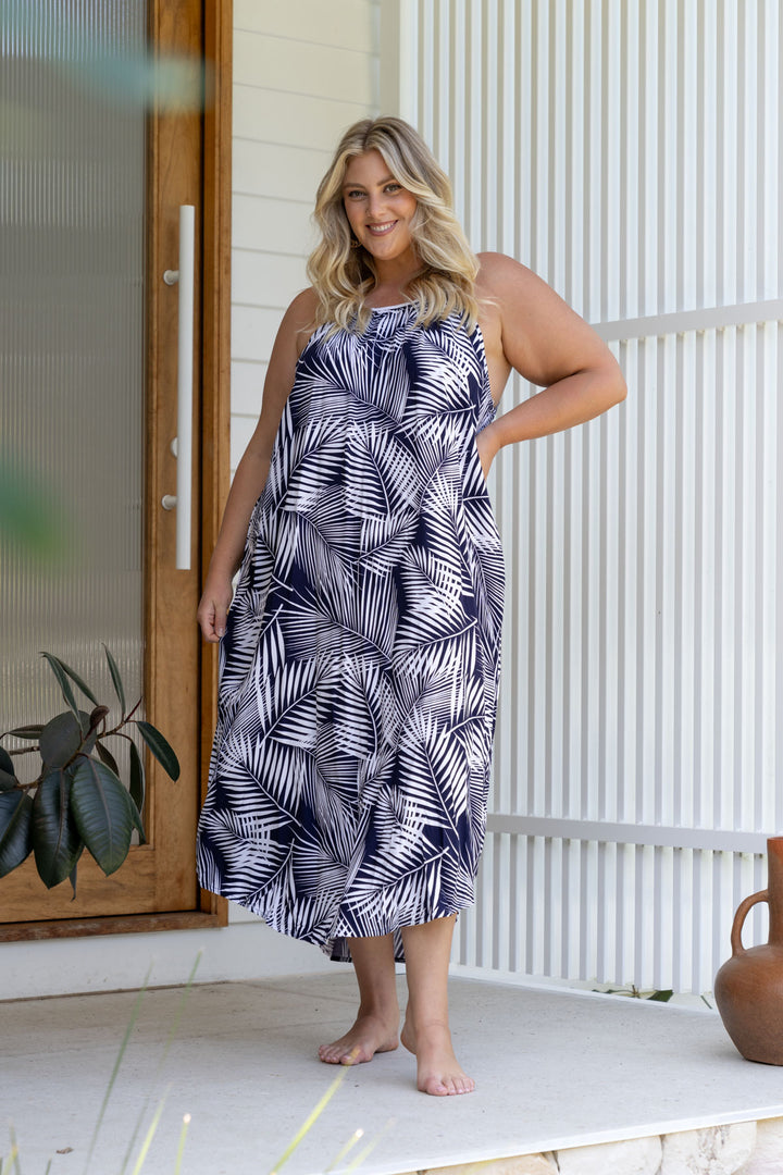 Aruba Maxi Dress - Navy