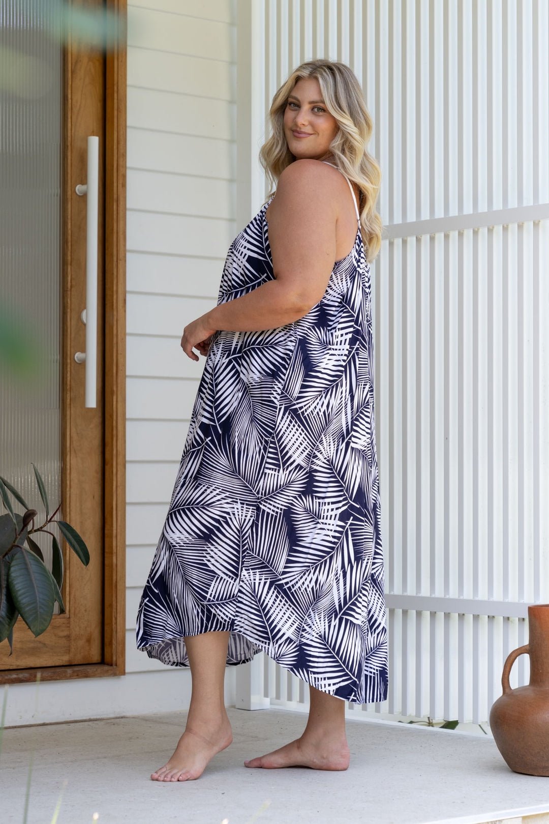 Aruba Maxi Dress - Navy