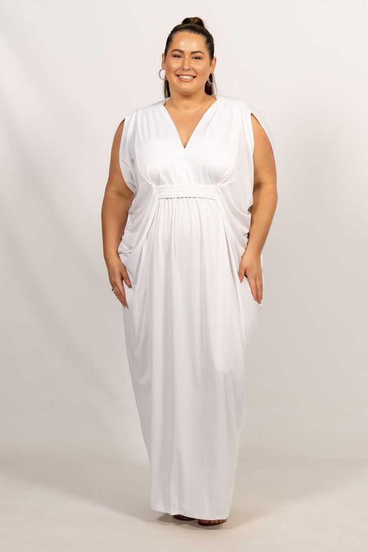 Gianna Maxi Dress - White