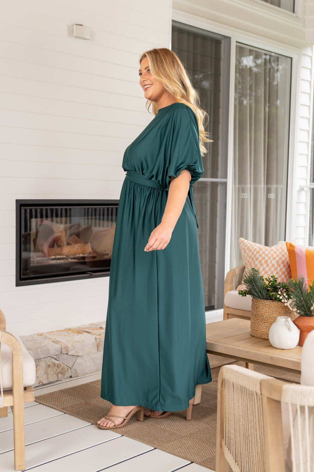 Cora Maxi Dress - Emerald