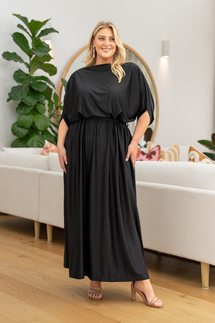 Alexa Maxi Dress - Black