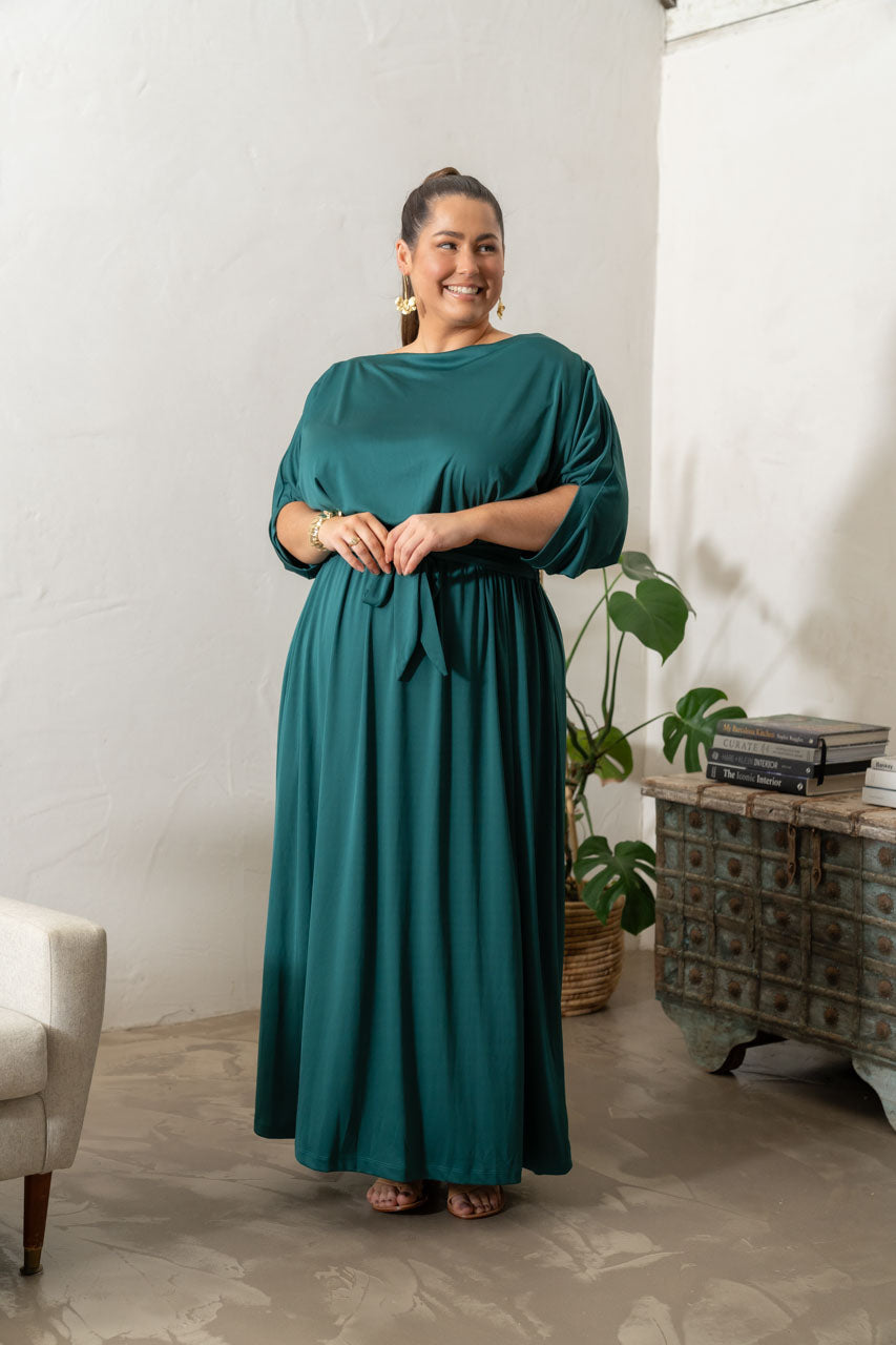 Alexa Maxi Dress - Emerald