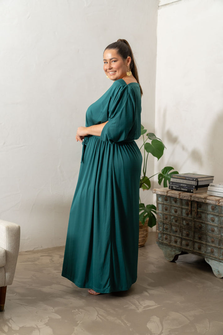 Alexa Maxi Dress - Emerald