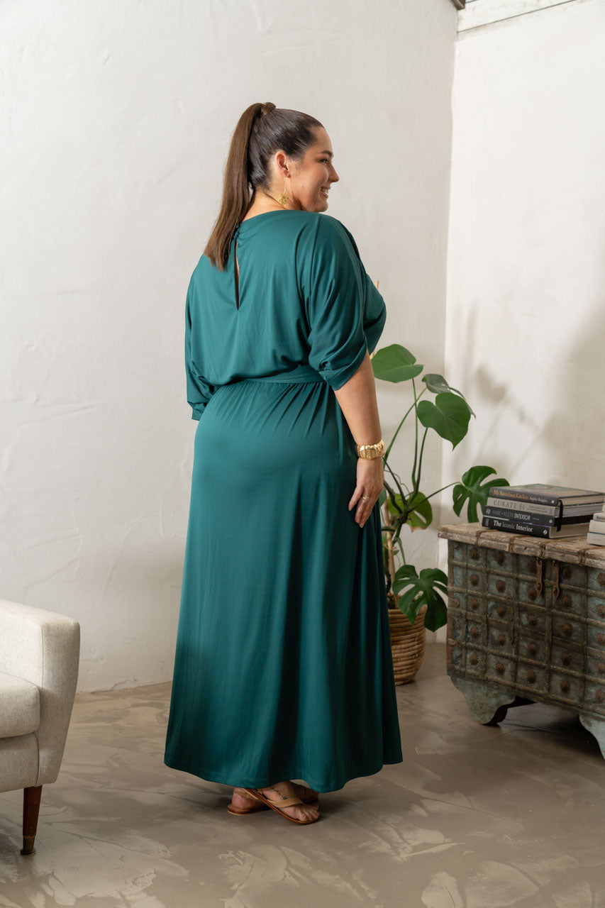 Alexa Maxi Dress - Emerald