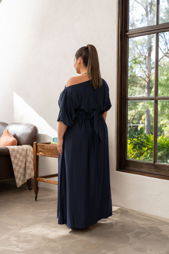 Cora Maxi Dress - Navy