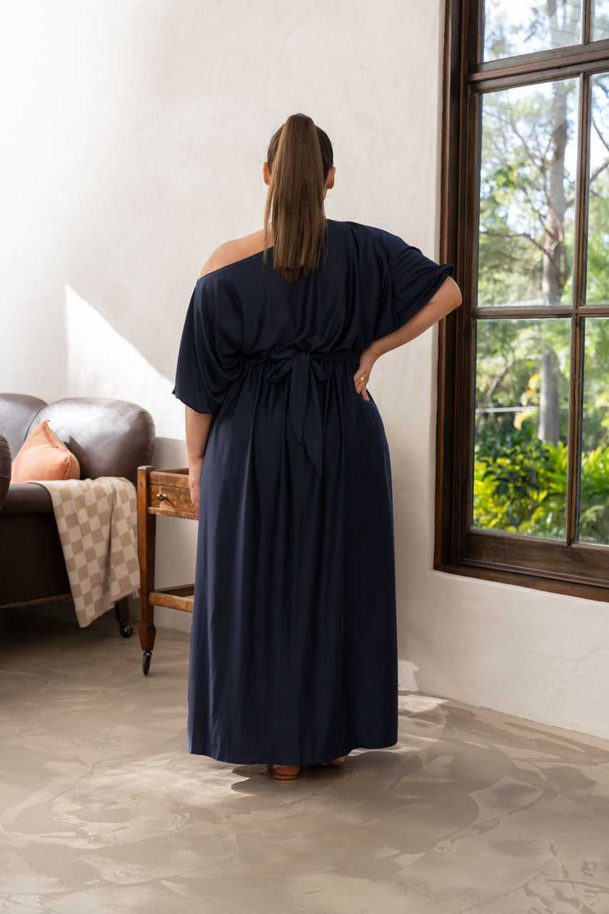 Cora Maxi Dress - Navy