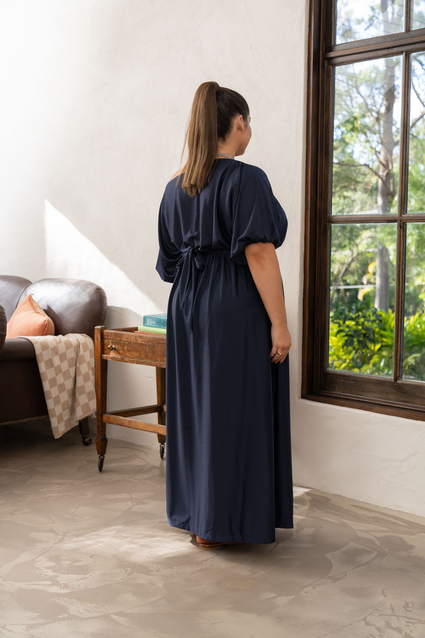 Cora Maxi Dress - Navy