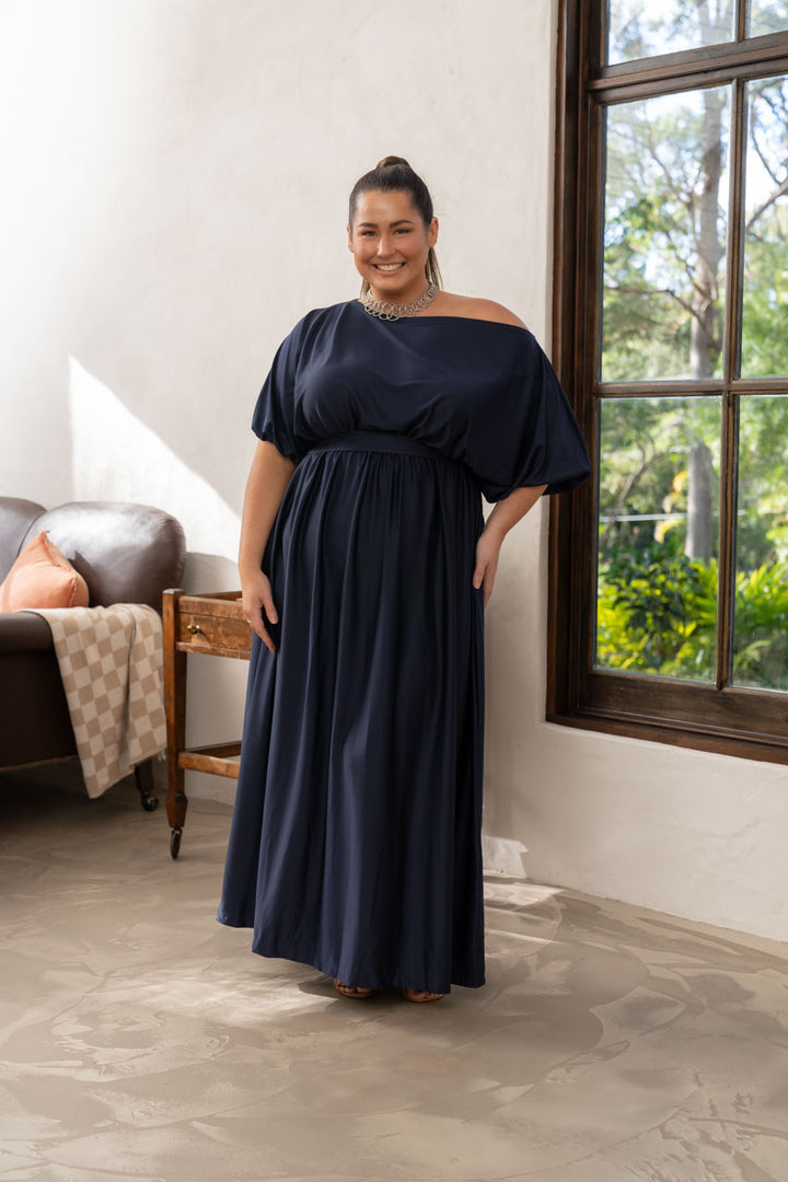 Cora Maxi Dress - Navy