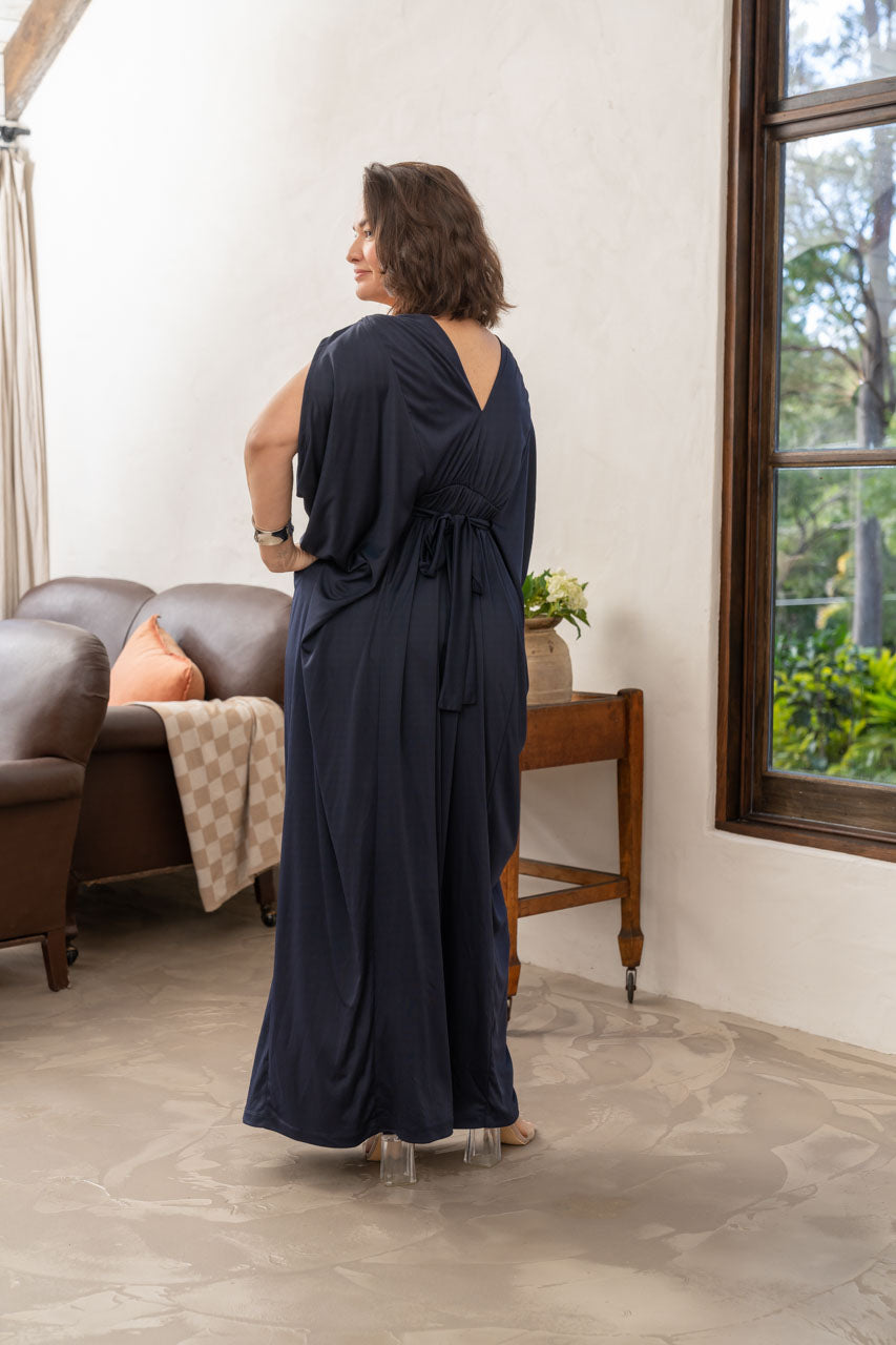 Gianna Maxi Dress - Navy