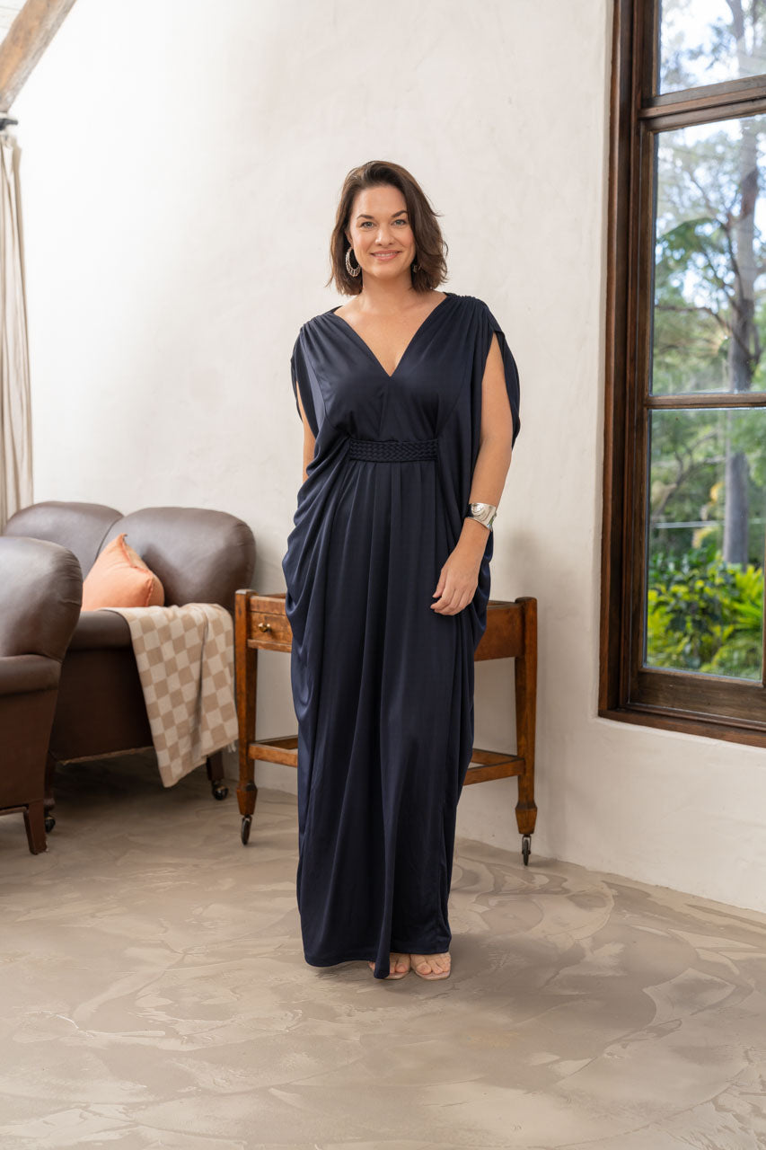 Gianna Maxi Dress - Navy