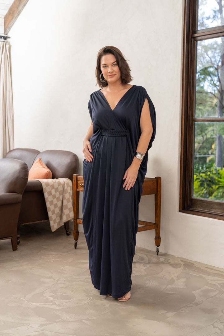 Gianna Maxi Dress - Navy