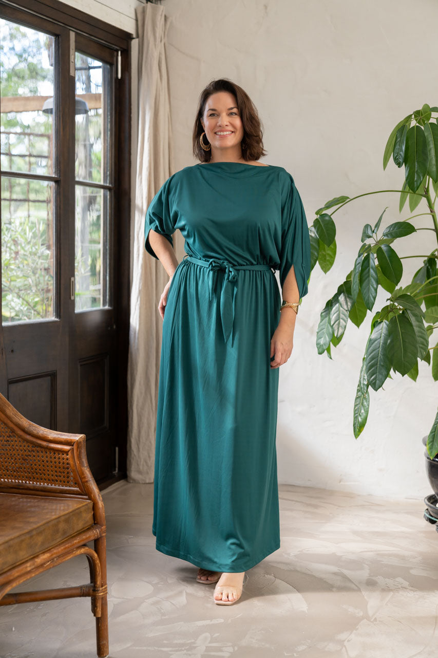 Alexa Maxi Dress - Emerald