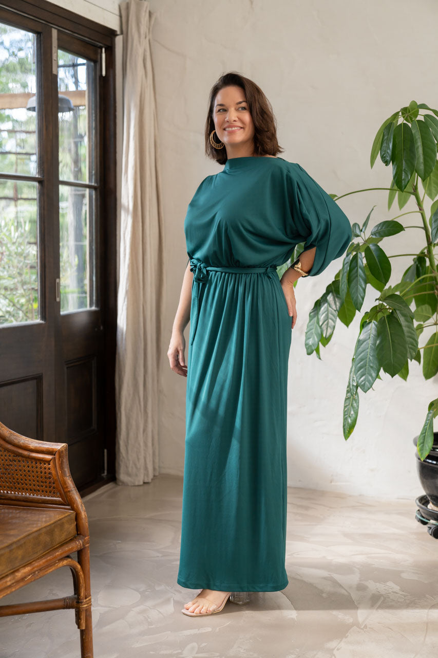 Alexa Maxi Dress - Emerald