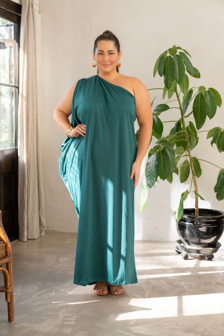 Freya Maxi Dress - Emerald