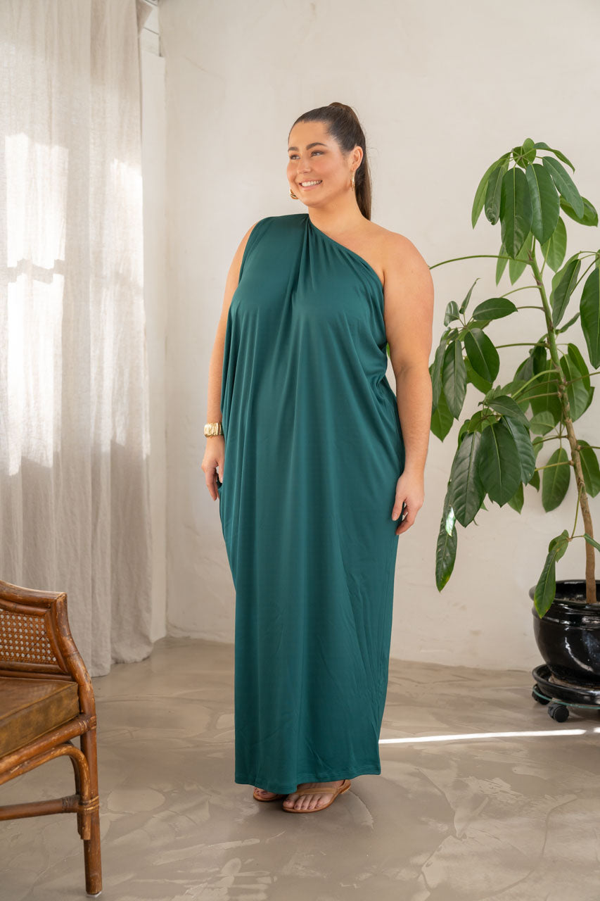 Freya Maxi Dress - Emerald