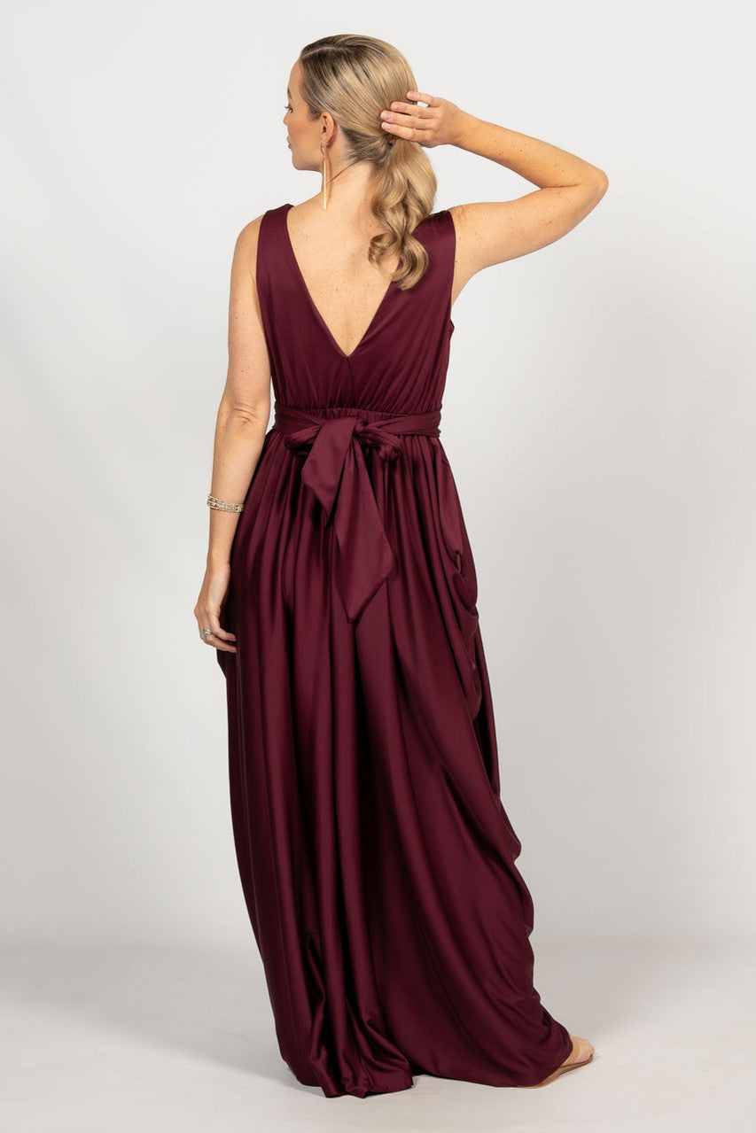 Aphrodite Maxi Dress - Mulberry