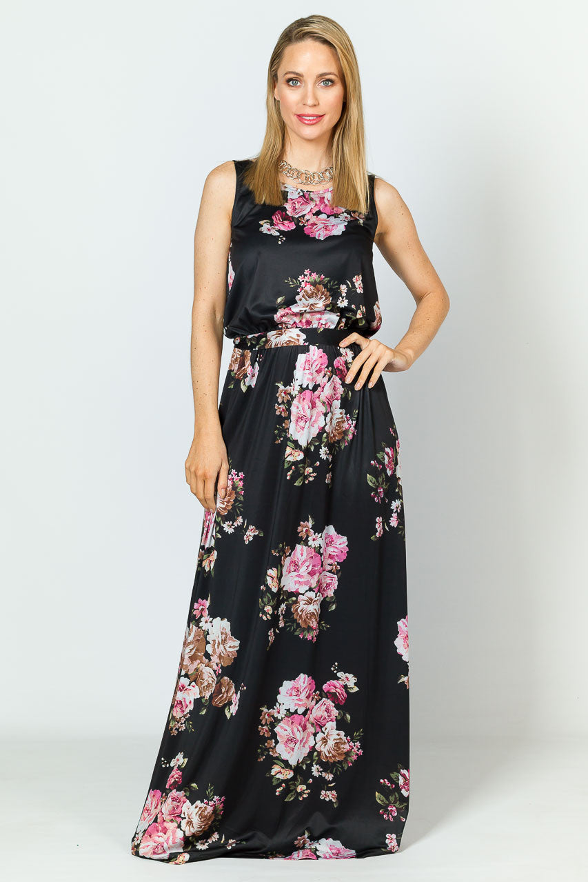 Tara Maxi Dress - Floral