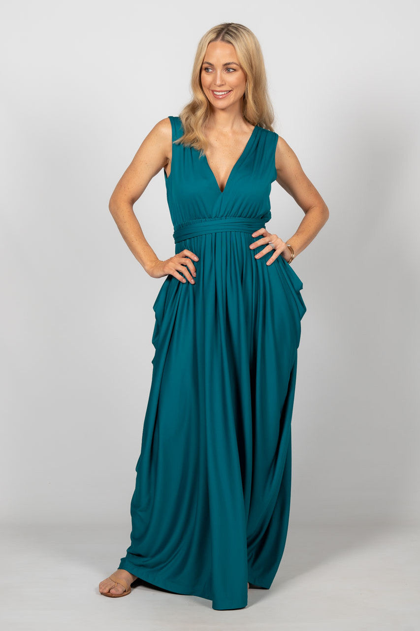 Aphrodite Maxi Dress - Jade