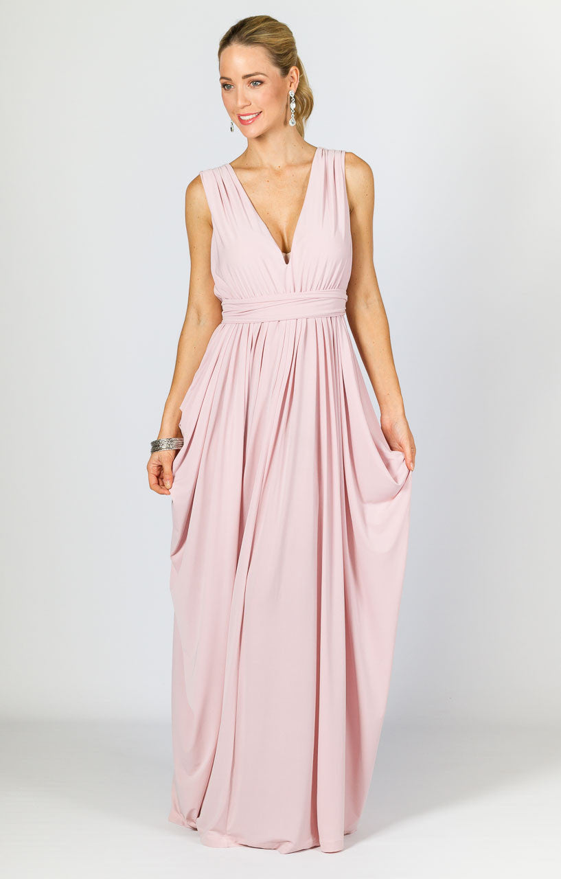 Aphrodite Maxi Dress - Baby Pink