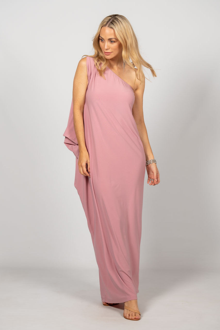 Freya Maxi Dress - Dusty Pink