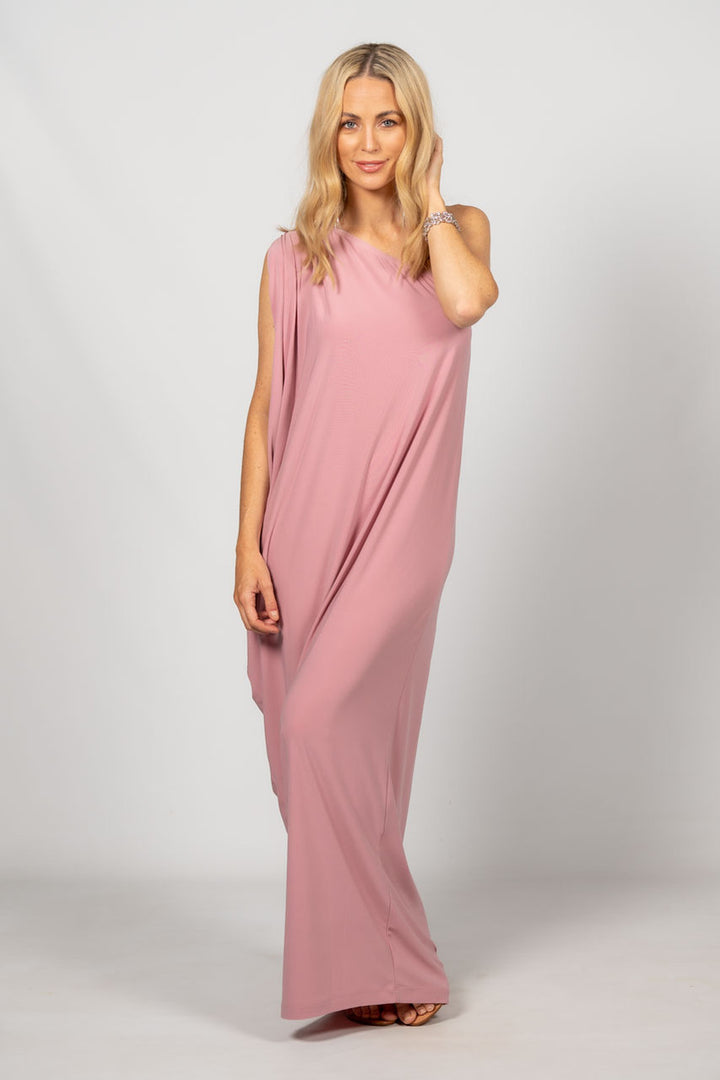 Freya Maxi Dress - Dusty Pink