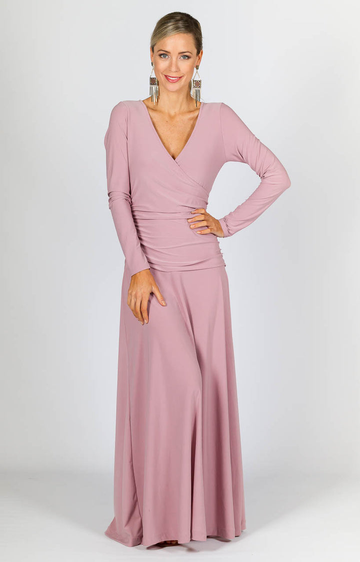 Avery Maxi Dress - Dusty Pink